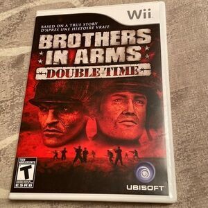 EUC WII Brothers in Arms Double Time